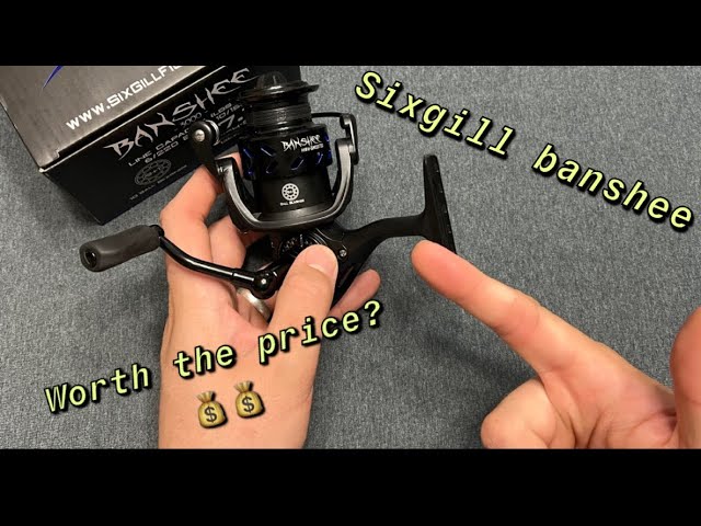 Unboxing and review of the Sixgill Banshee 3000 spinning reel (not what I  expected) 