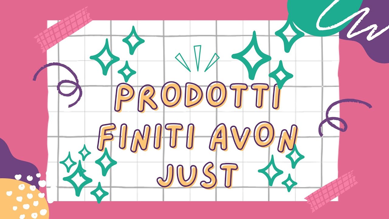 Avon Beauty 💄💋 Prodotti finiti Avon+Just 