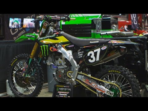 Inside Joey Savatgy's Factory Monster Energy Kawasaki KX250F