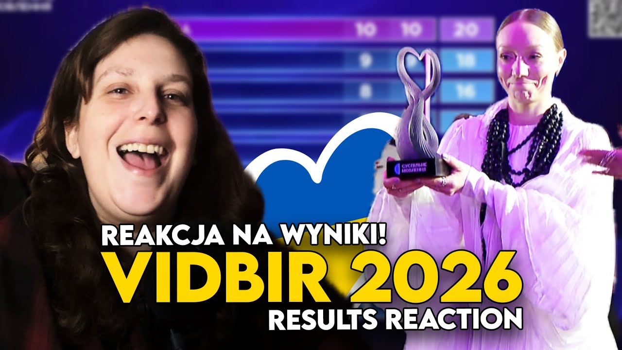 🇺🇦 LELEKA na EUROWIZJĘ 2026! Zobacz moją reakcję na wyniki Vidbir 2025!