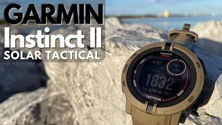 Garmin Instinct II Solar Tactical Review  Compared with Fenix 7X Sapphire Solar