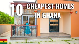 Top 10 most affordable homes in Ghana 2022 built with containers, earth, plastic, raffia and more!!