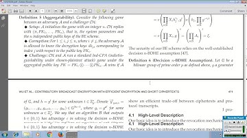 Contributory Broadcast Encryption with Efficient Encryption and Short Ciphertexts