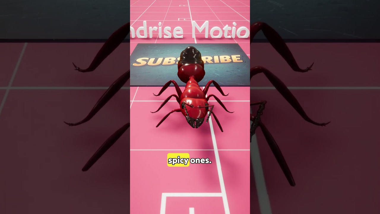 Shallowed an ant? 🐜