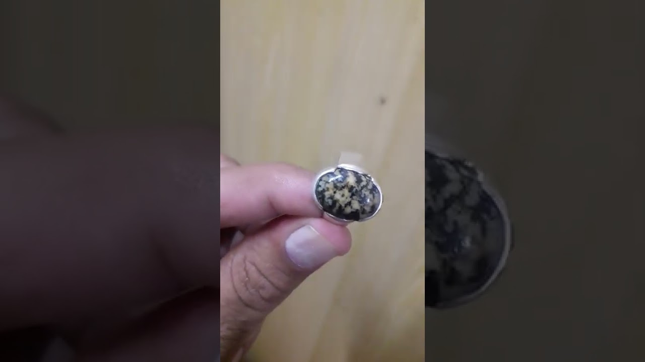 jasper Stone, Jasper Silver Handmade Ring, Original Jasper Stone & Ring