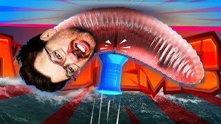The GREATEST Turret Play?! - Worms W.M.D