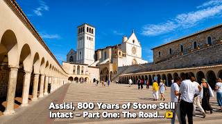 Assisi, 800 Years of Stone Still Intact — Part One: The Road....🚌