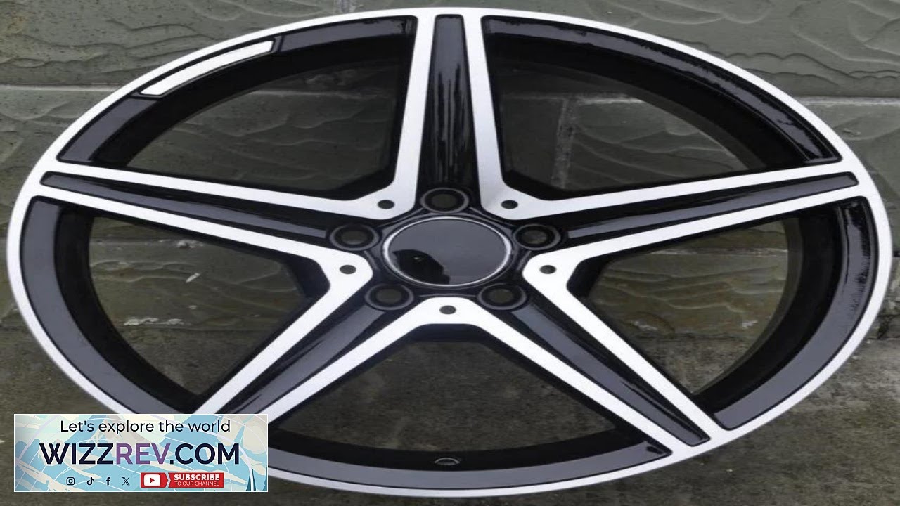 17 18 19 Inch 5x112 Staggered Alloy Car Wheel Rims For Mercedes Benz