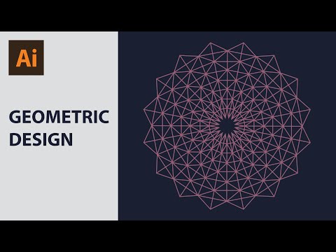 How To Create Geometric Design - Adobe Illustrator