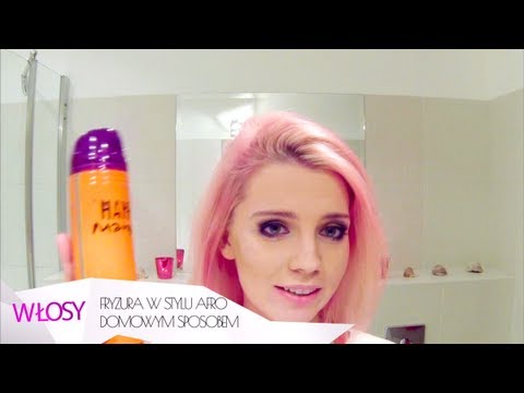 Fryzura W Stylu Afro Domowym Sposobem Modne Fryzury Tutorial Youtube