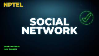 NPTEL Social Network  Week 6 Assignment Answers | PageRank Using Web Graph Explained #education #ai
