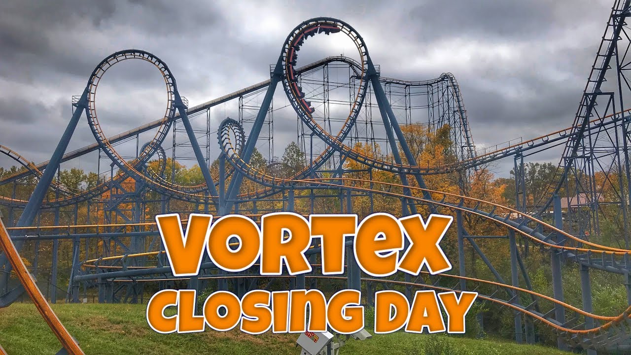 Closing Day Of Vortex October 27th 2019 At Kings Island Youtube 