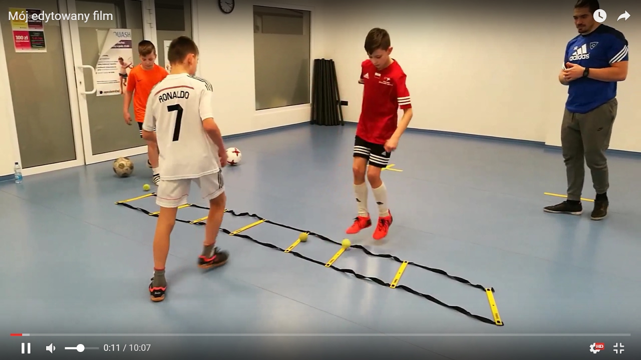 Coerver Coaching Indywidualny Trening Gutka( 10 lat) - Technika użytkowa - Motoryka - Zajawka