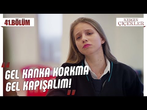 Küslük yarışı! - Kırgın Çiçekler 41.Bölüm