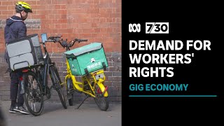 Delivery drivers demand workers rights after legal win 7 30