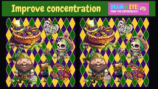 【Find the difference game】It may be easy to find, but it may never be Try it! | Mardi gras H No 8001 screenshot 5