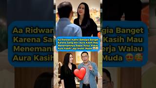 Aura Kasih Temani Aa Ridwan Kamil Rapat Kerja Di Kantornya🥰 #ridwankamil #aurakasih