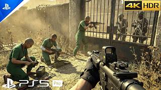 (PS5) Female Prisoners Escaping | Realistic Gameplay 4K 60FPS HDR Call of Duty MW