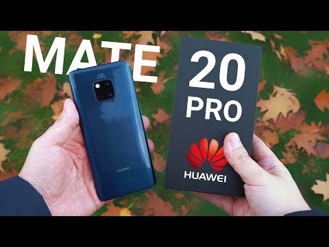 Камера Huawei Mate 20 Pro уничтожает: сравнение с P20 Pro и распаковка