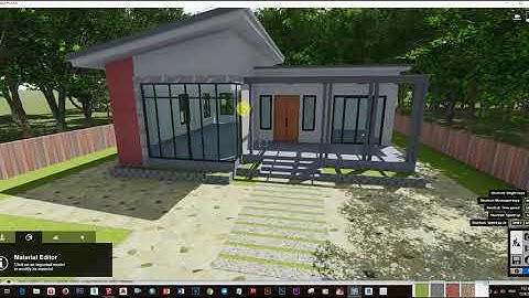 Lumion 9 Villa Day Scene Rendering Tutorial full Video Animation #1