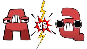 A VS a (alphabet lore VS alphabet lore)