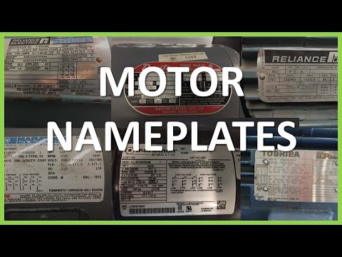 Motor Nameplates (Full Lecture)