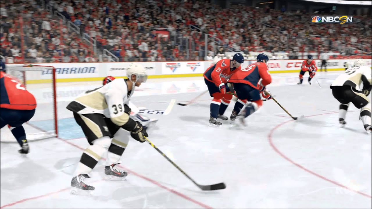 NHL 16 - Pittsburgh Penguins vs Washington Capitals Gameplay (XboxONE HD) [1080p60FPS]