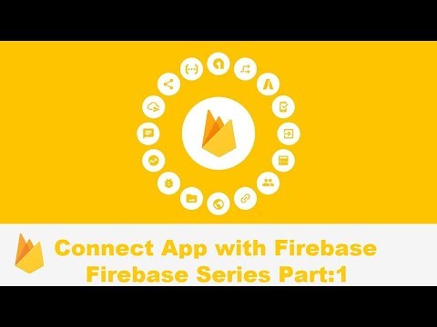 Connect app with firebase | Part 1 | Android Tutorial | Java