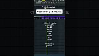 CADENA DE MEZCLA PARA VOCES 🔥🔥 #flstudio #vocals #mix #mezclaymasterizacion