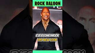 Why Did The Rock Suddenly Lose Weight?🤔 #wwe #therock #shorts