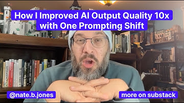How I Improved AI Output Quality 10X With One Prompting Shift