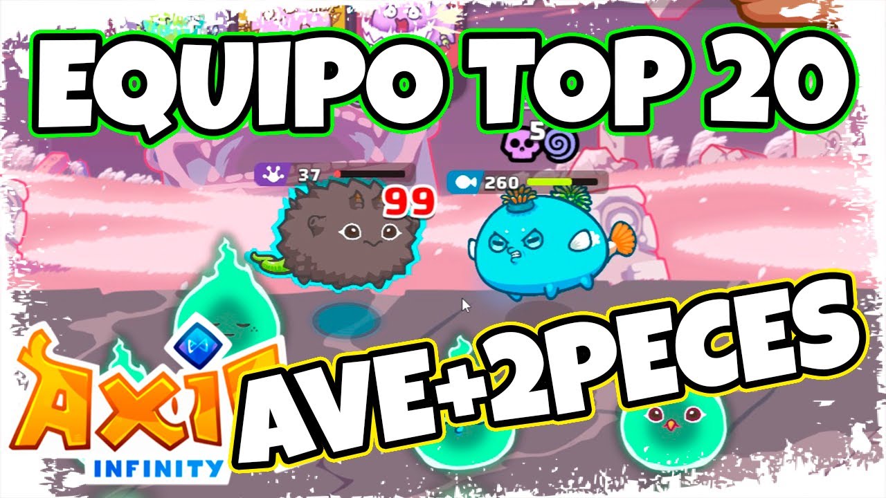 AXIE INFINITY DOBLE ANEMONA + GODA + AVE TOP 100