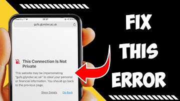 How to Fix Safari ‘This Connection Is Not Private’ Error on iPhone