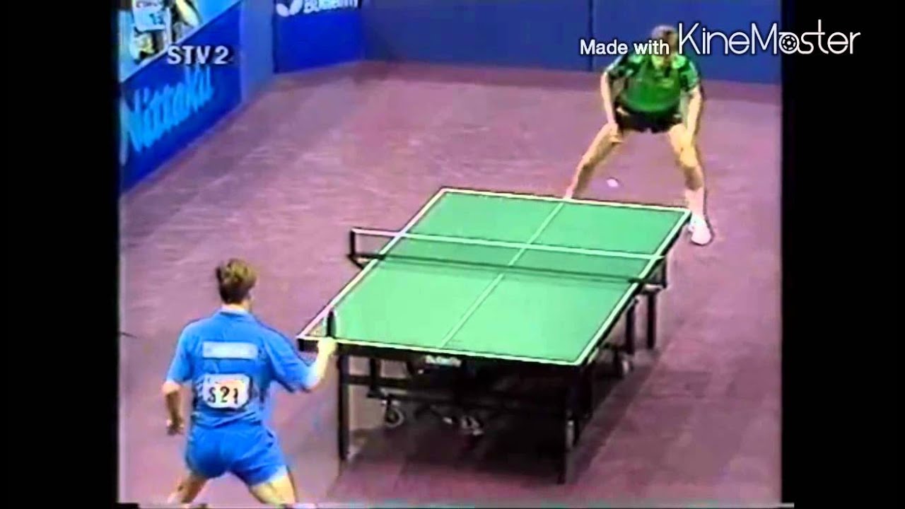 European Champs 1996 Waldner vs Rosskopf  full match
