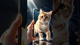 超写实，远看逼真近看更有意境#锁屏壁纸 #手机壁纸展示 #猫咪大明星 #大橘猫 #萌宠计划 #萌宠出道计划 #喵哥是萌新