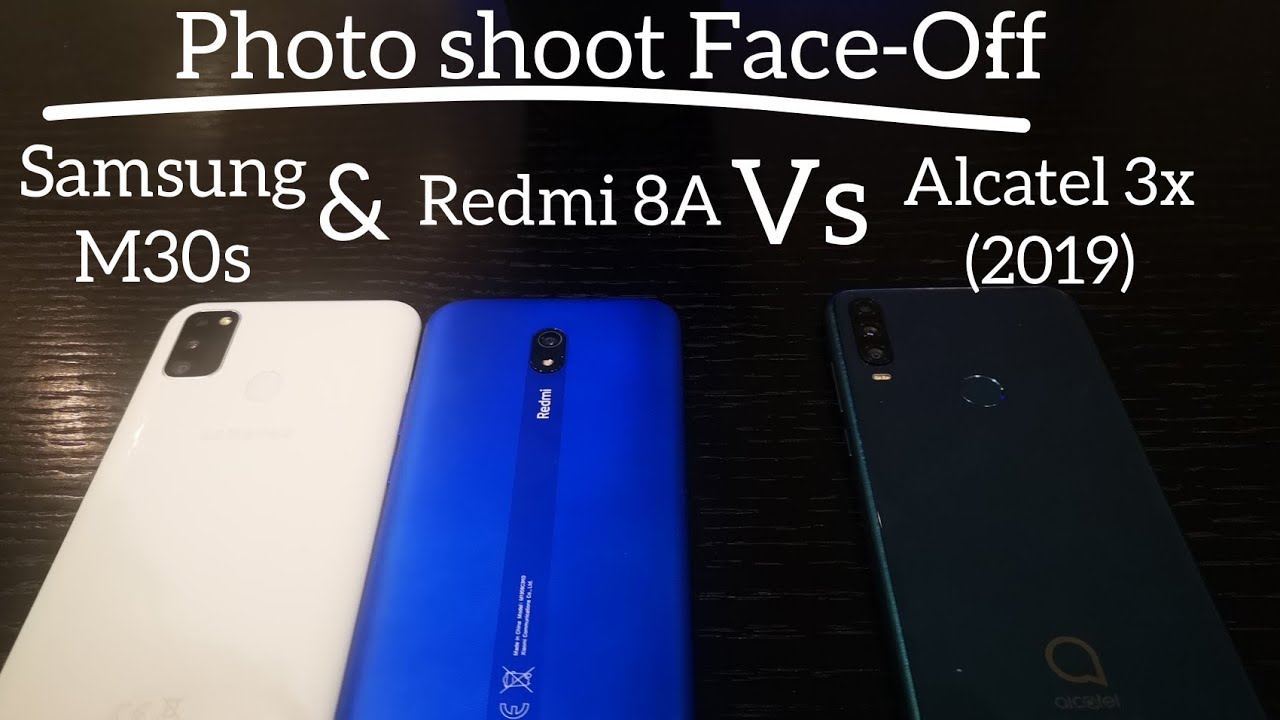 Photo Mode : Alcatel 3x vs Redmi 8A vs Samsung M30s