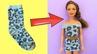 In this video 6 cute and easy barbie hacks crafts. how to make diy
clothes from socks. using recycled socks you can create (no sew)
really cl...