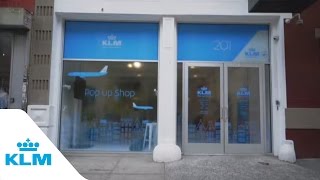 KLM Pop Up Shop lands in New York City