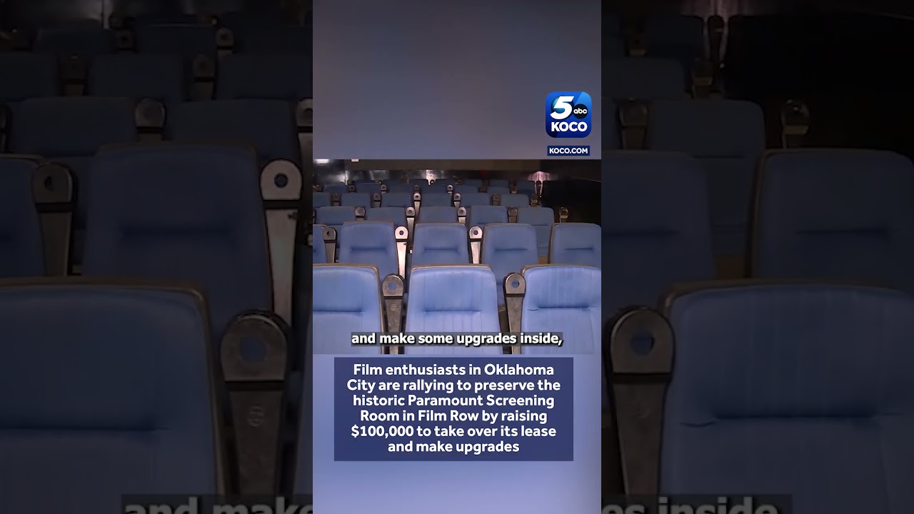 Film lovers unite to save historic Paramount Screening Room in Oklahoma City
