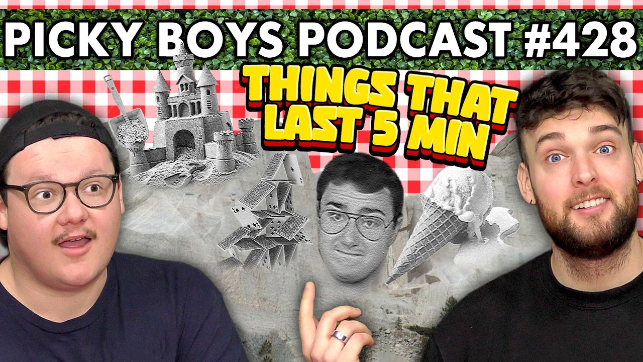 We Made Our Own Versions Of Mount Rushmore! - Picky Boys Podcast #428