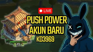 🔴Live GABUT! Push power akun Baru KD3969
