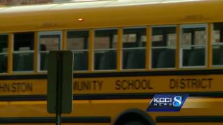 Driver nearly hits child getting off bus