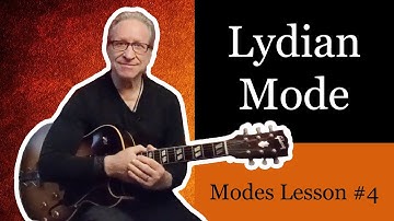 Modes Lesson #4 -  Lydian Mode - How to Solo Over a Major Chord