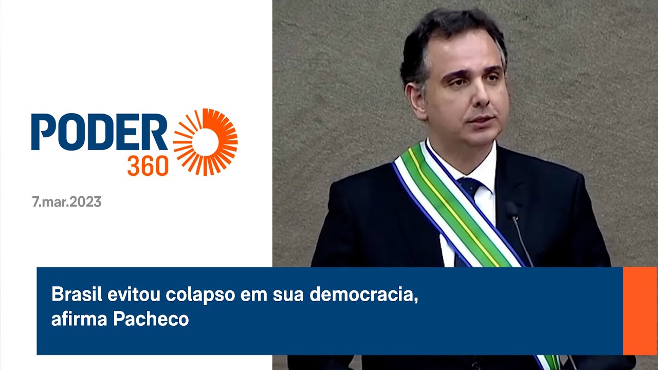 Brasil evitou colapso em sua democracia, afirma Pacheco