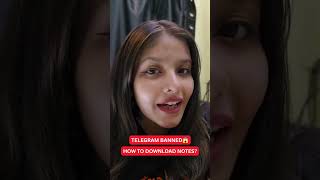 Telegram Banned!😱 - How To Download Lecture Notes? #biology #hsc #shortsfeed #shorts #ytshorts
