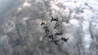 0.09 - 8-way Formation Skydiving Team