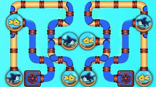 save the fish physics puzzle / redmon save the puffer fish /save the fish rescue game/ naveedgamesyt screenshot 3
