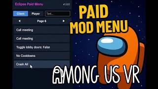 Eclipse Menu for Among Us 3D & VR - Full Showcase (2026)