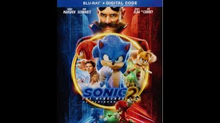 Opening to Sonic the Hedgehog 2 2022 Blu-Ray
