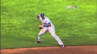 2012/06/08 Sanchez's infield hit